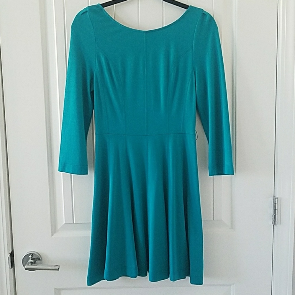 Ark & Co. teal dress